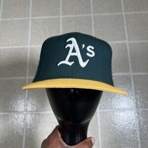 NEW ERA Oakland Athletics A's Snapback Hat Mens MLB Side Patch Cap 9Fifty